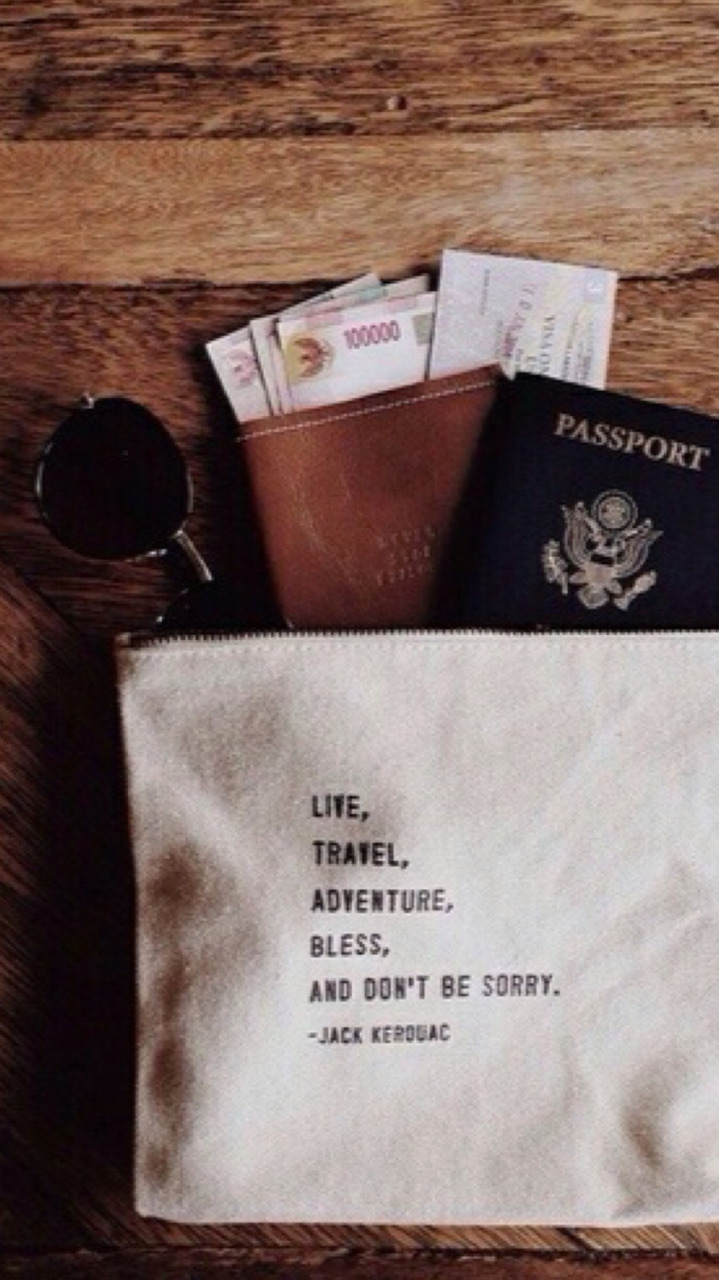 Adventure, Passport, And Love Image - Live Travel Adventure Bless And Don T  - 719x1280 Wallpaper 