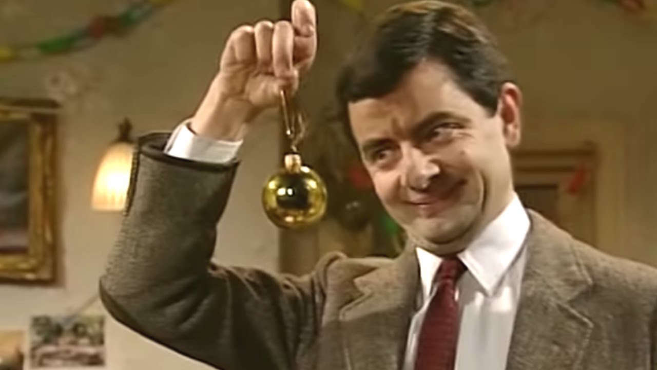 Mr Bean Merry Christmas - HD Wallpaper 