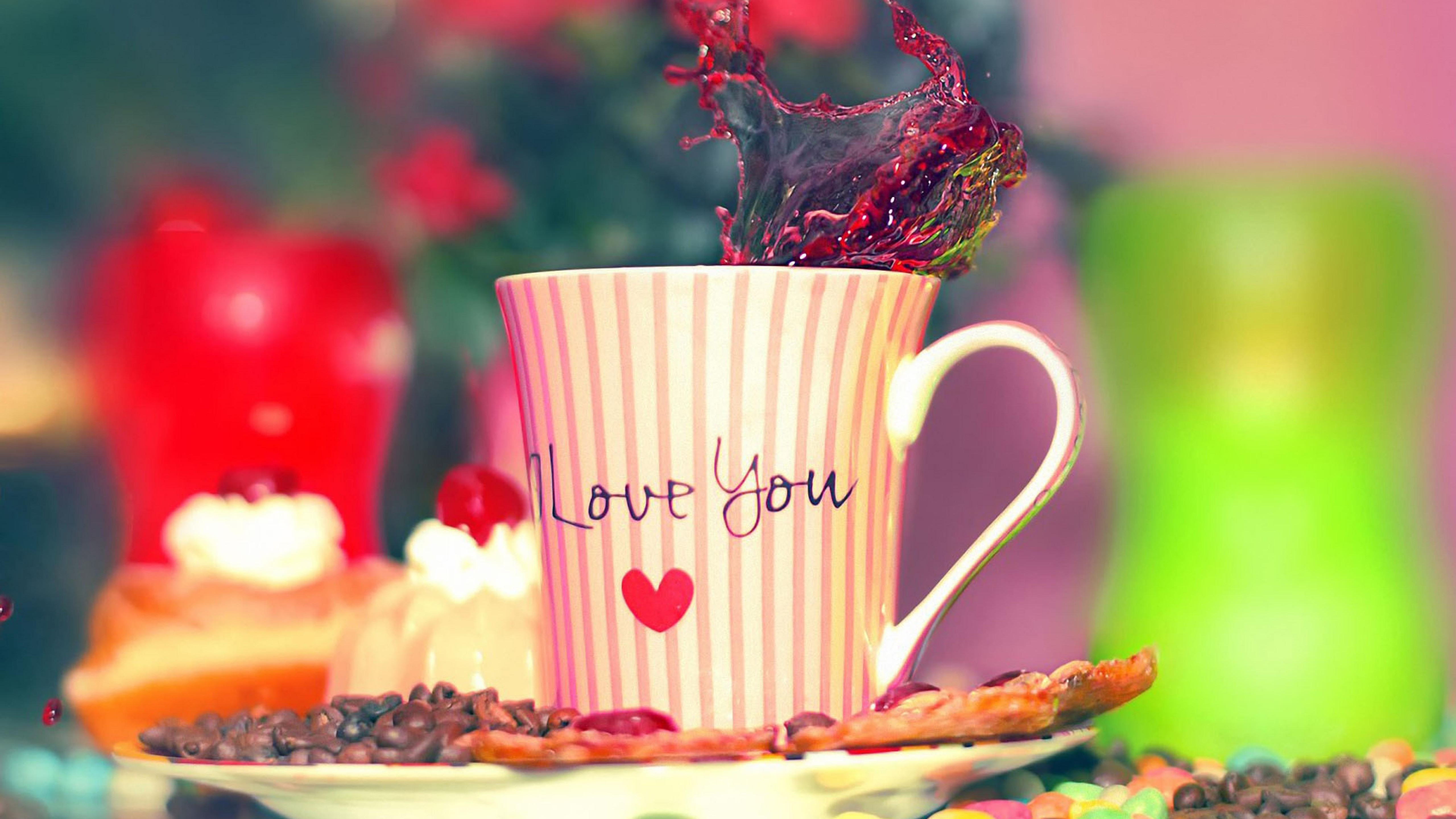 Good Morning Love Hd 3d - HD Wallpaper 