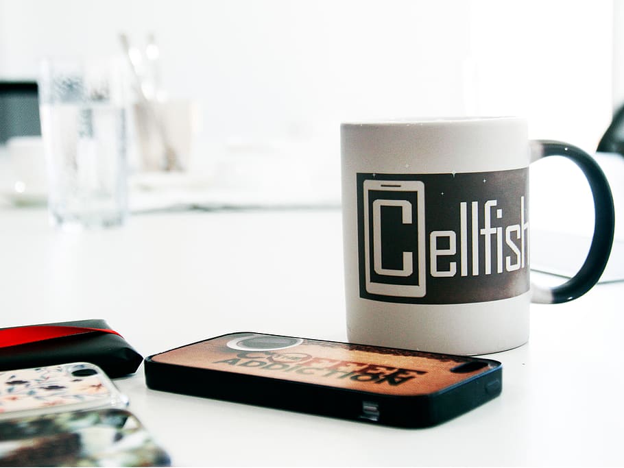 Celfish, Cup, White, Color, Classic, Coffee, Case, - Coffee Cup - HD Wallpaper 