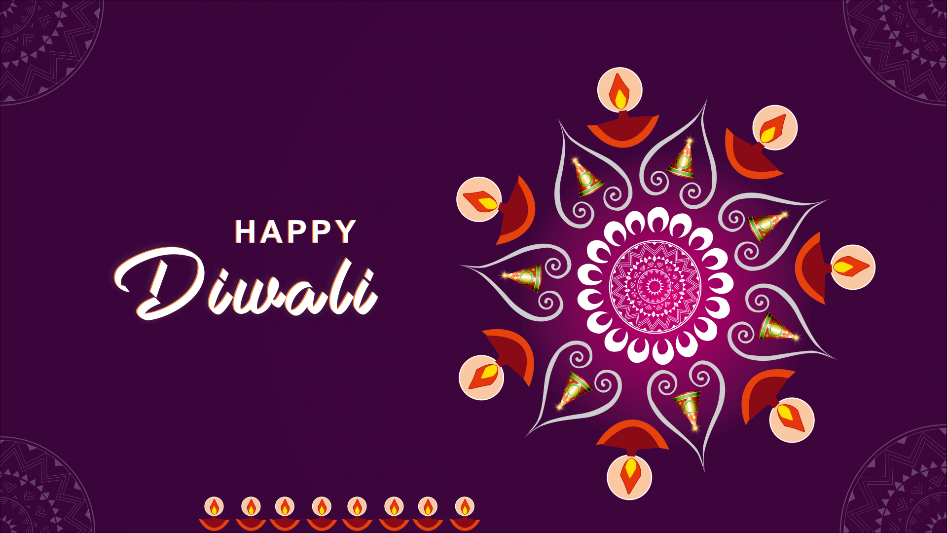 Diwali Rangoli Designs - Best Rangoli Designs For Diwali 2019 - HD Wallpaper 