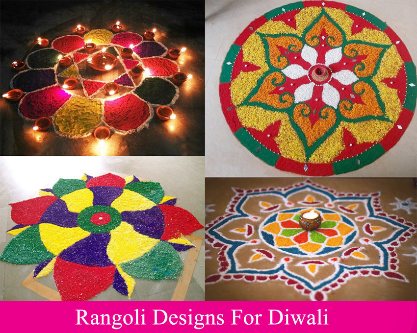 Rangoli Designs For Diwali - New Rangoli Designs For Diwali Festival - HD Wallpaper 