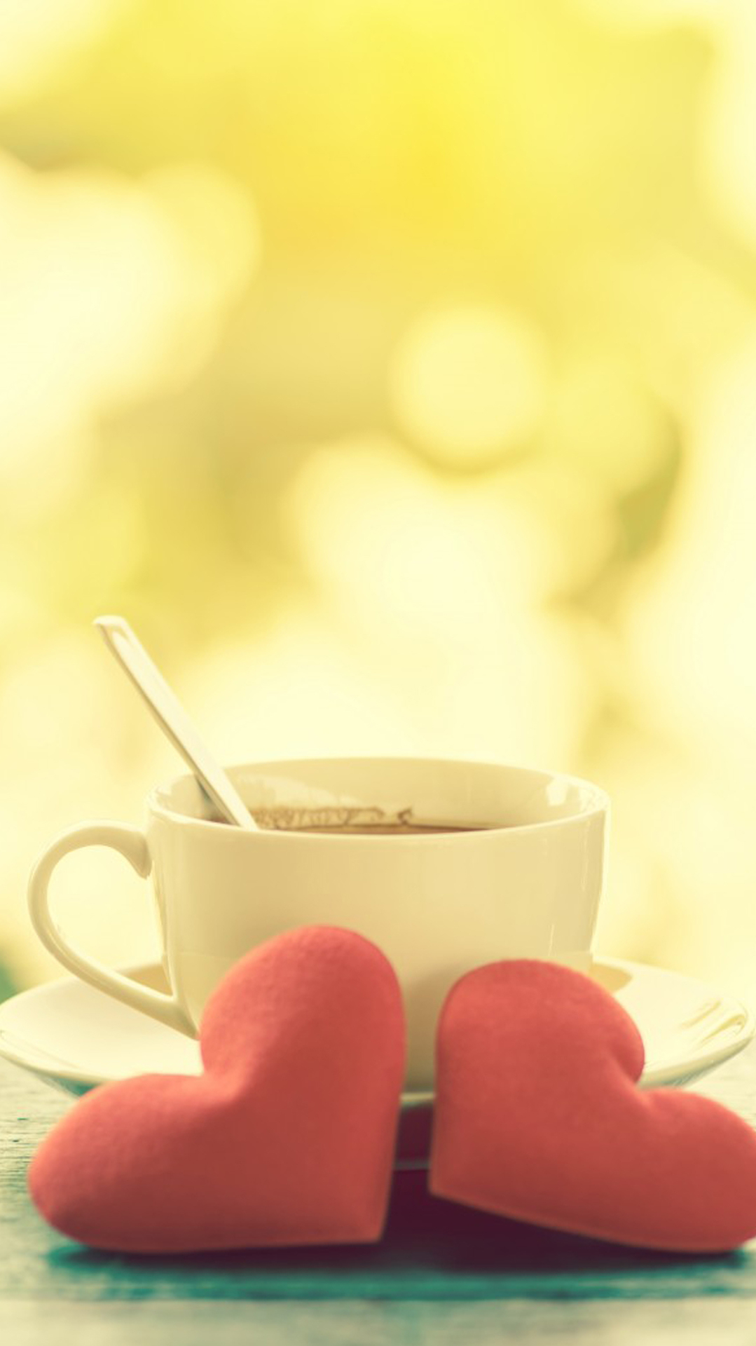 Warm Love Coffee Iphone 6 / 6 Plus And Iphone 5/4 Wallpapers - Clock Love - HD Wallpaper 