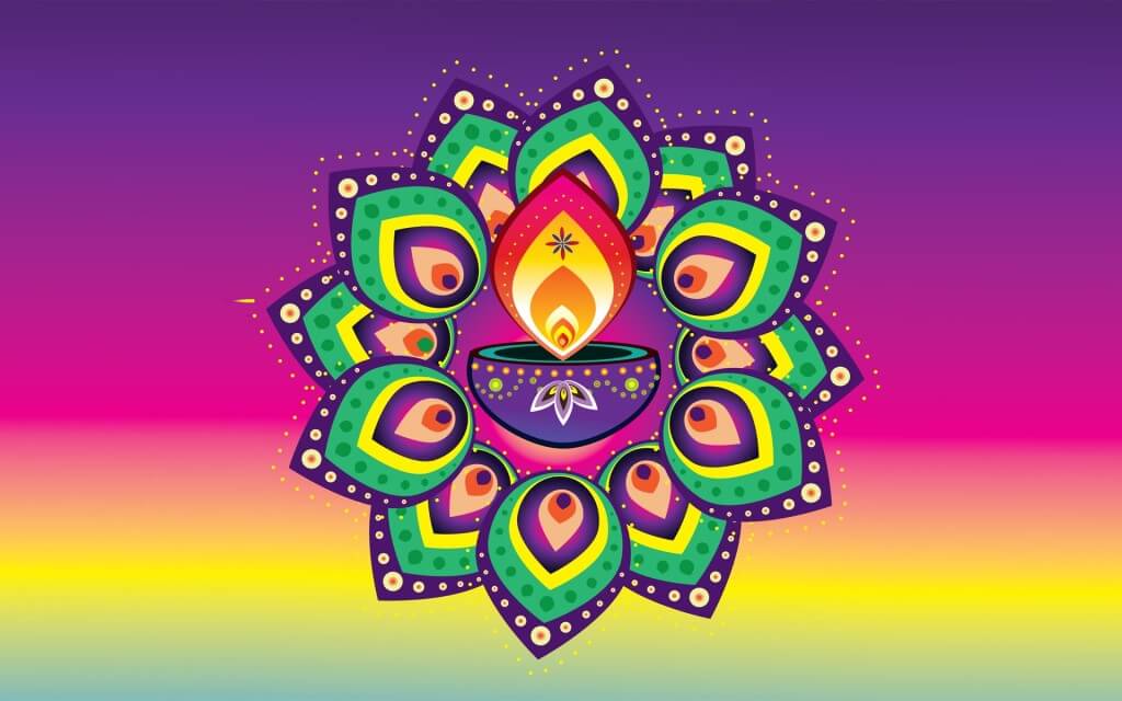 Diwali Rangoli Images Hd - HD Wallpaper 