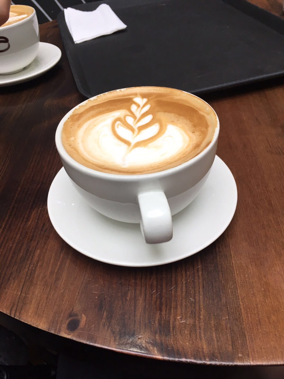 Coffee, Latte, And Latte Art Image - Coffee Milk - HD Wallpaper 