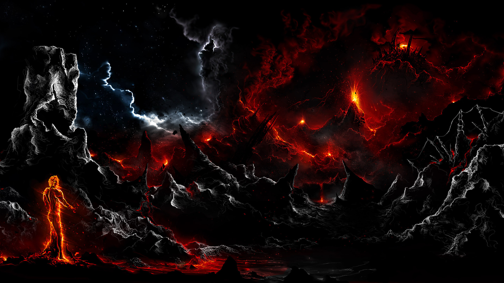 Hell Wallpaper For Mobile - HD Wallpaper 