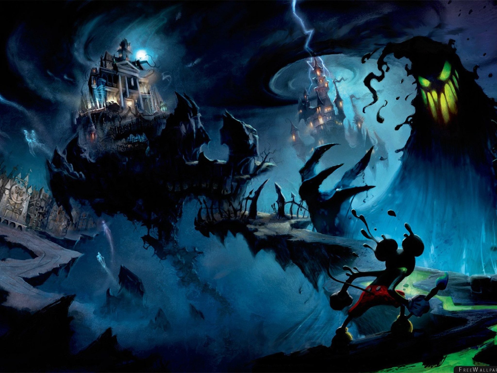 Mobile Iphone - Disney Epic Mickey - HD Wallpaper 