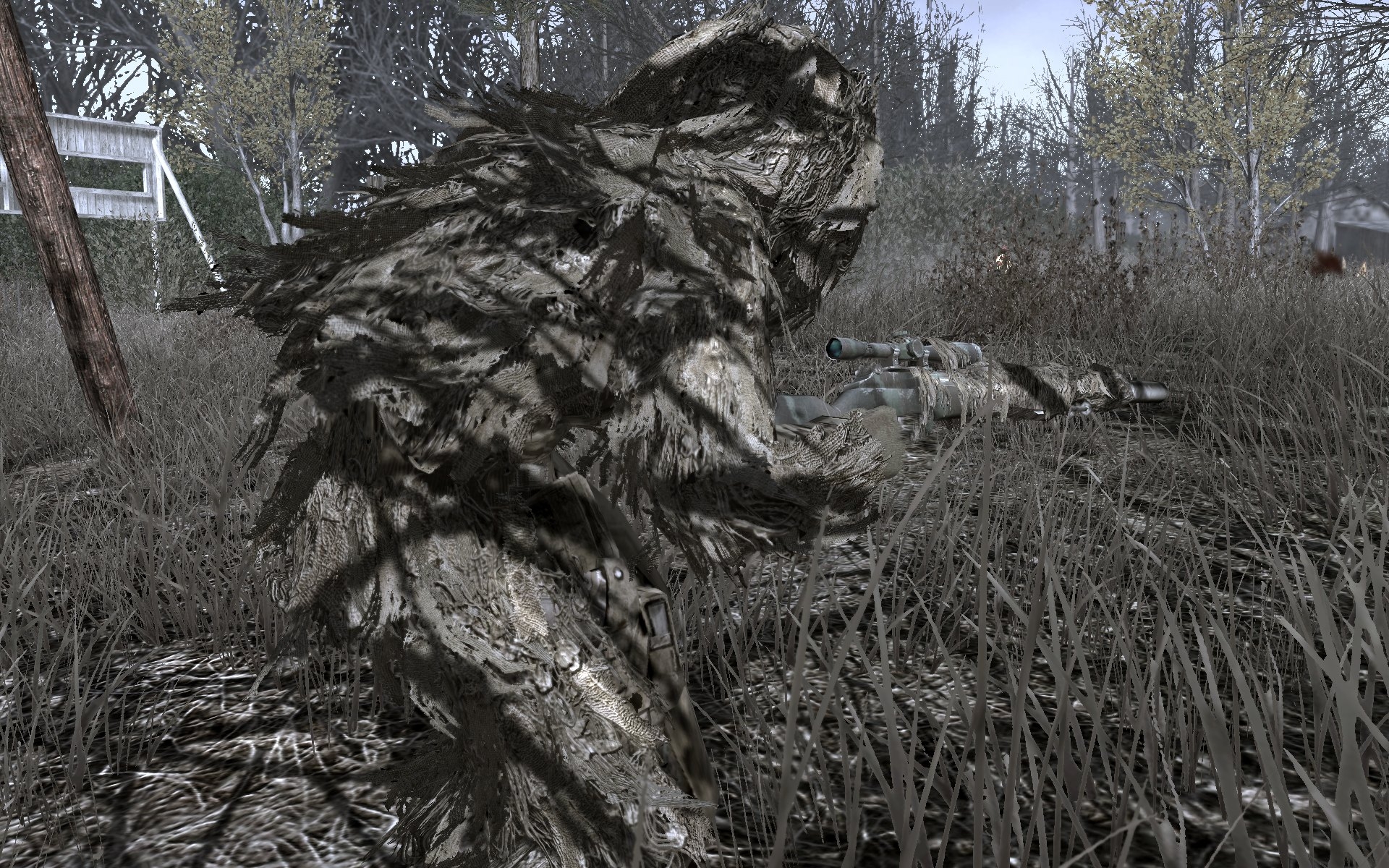 Call Of Duty 4 Modern Warfare Sniper - HD Wallpaper 