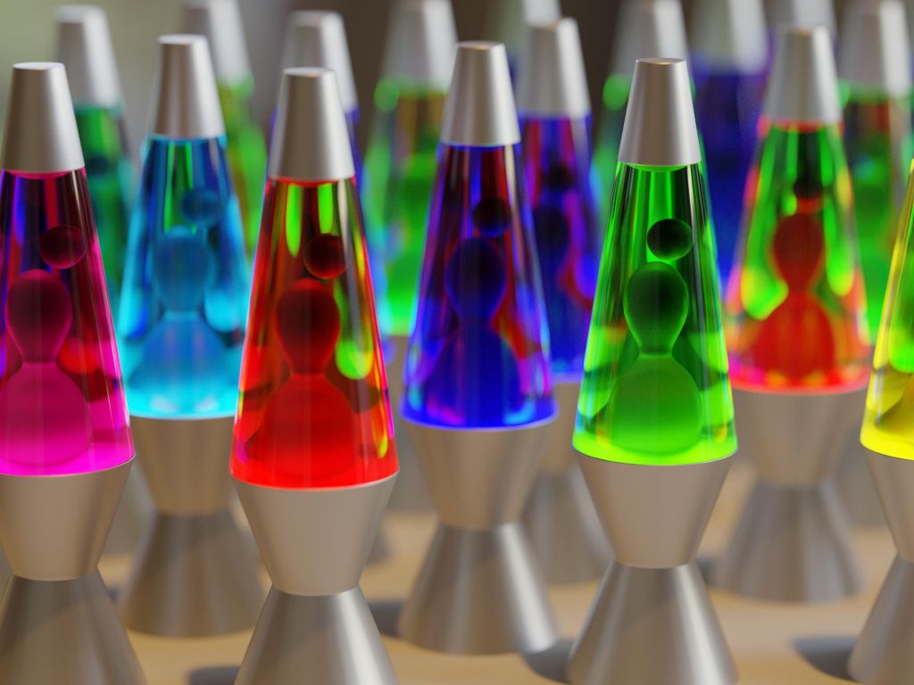 Lava Lamps Wallpaper - Lava Lamp - HD Wallpaper 