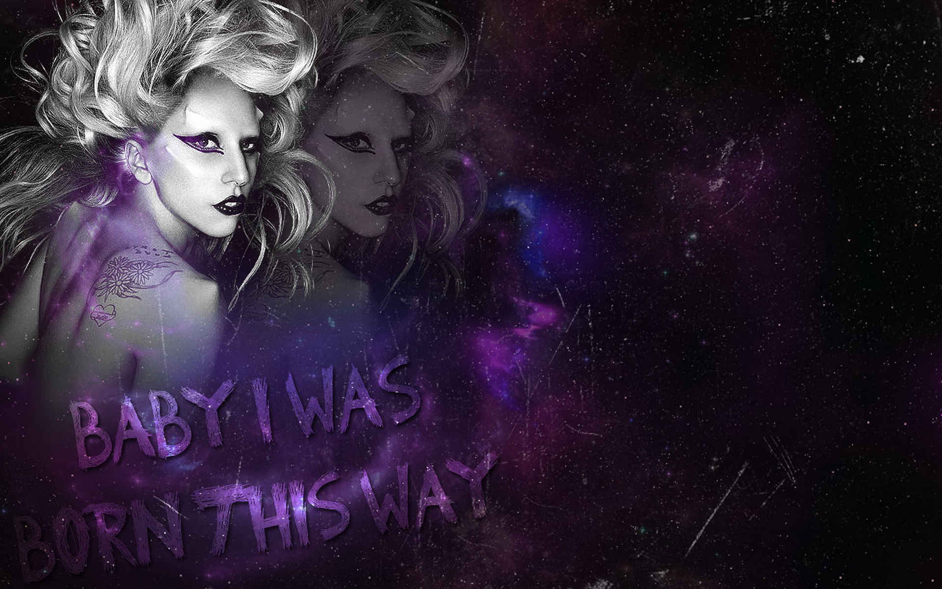 Lady Gaga Born This Way - HD Wallpaper 