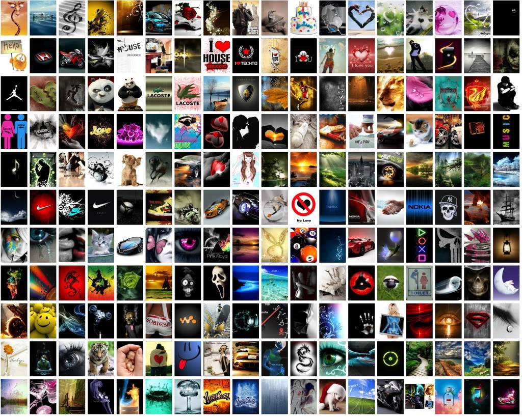 240 320 Wallpapers - Collage - HD Wallpaper 