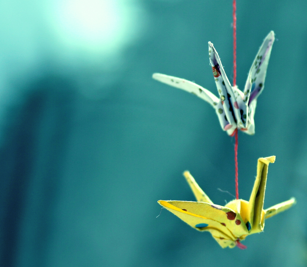 Http - //www - Flickr - - Paper Cranes - HD Wallpaper 