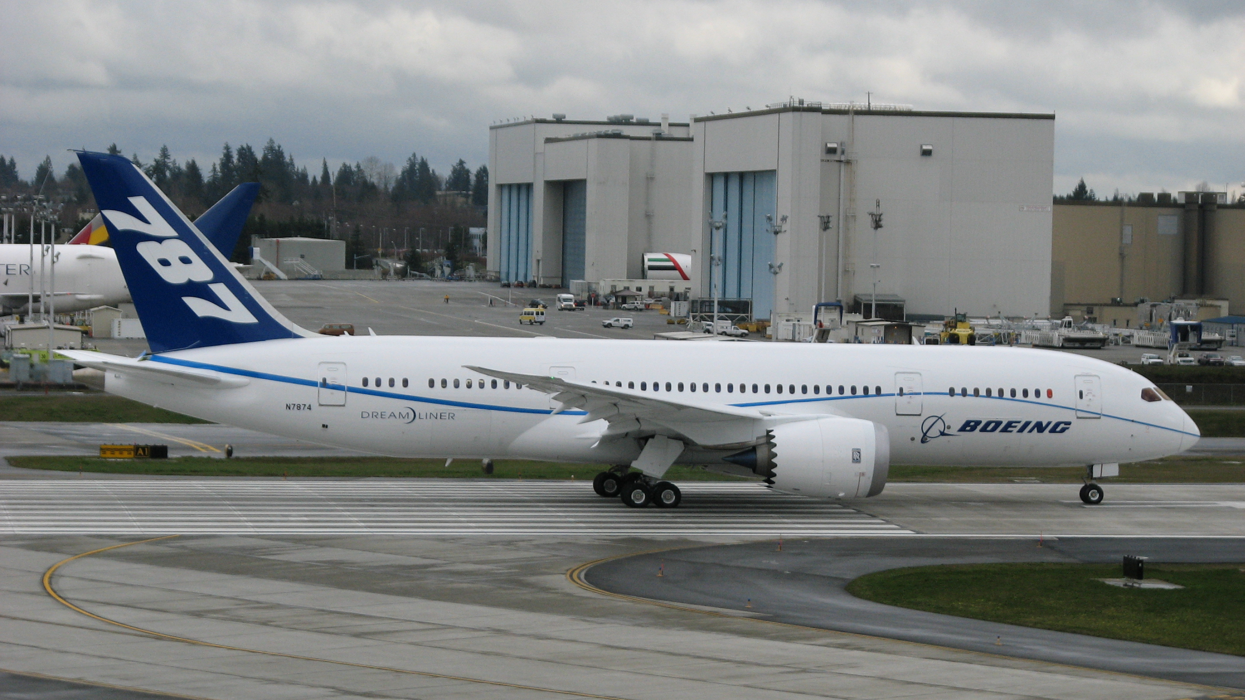 Boeing Assembly Plant - HD Wallpaper 