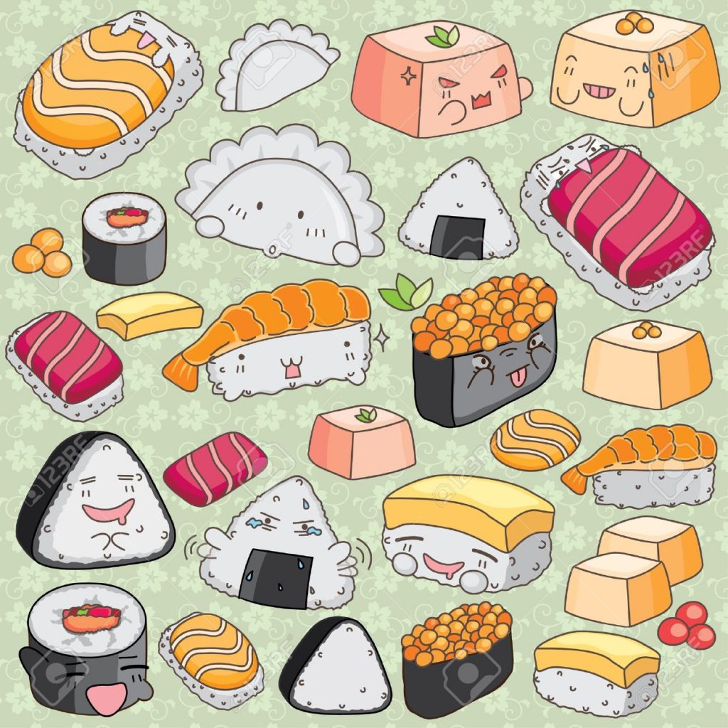 Chinese Food Clipart Sushi Pic Hwb27025 - HD Wallpaper 