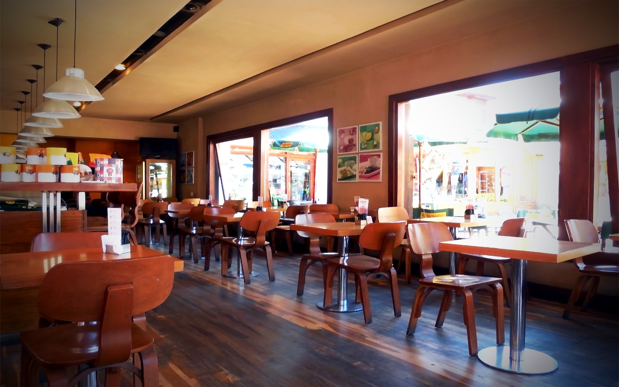 Cafeteria Wallpaper - HD Wallpaper 