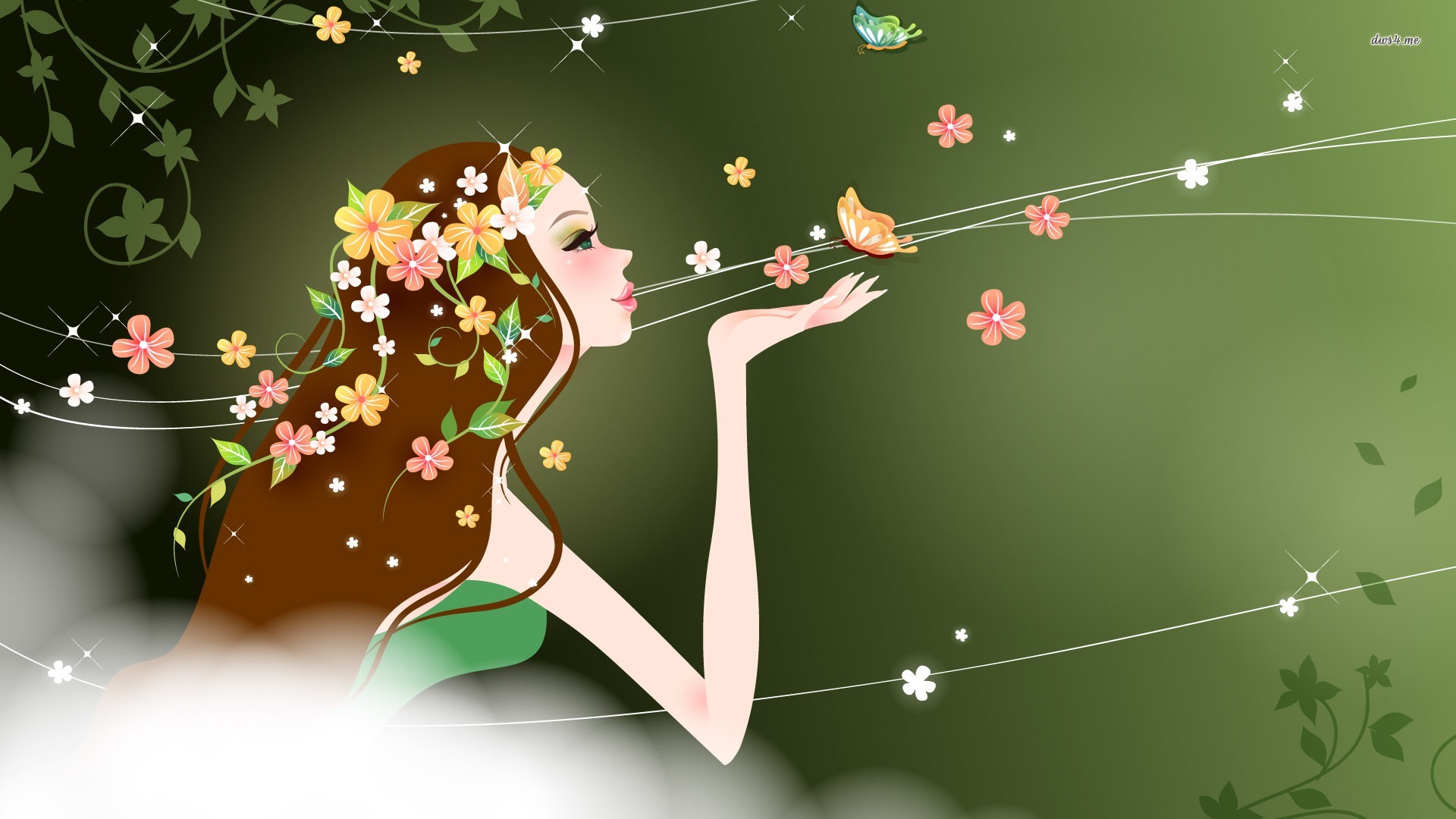 Vector Girls - HD Wallpaper 