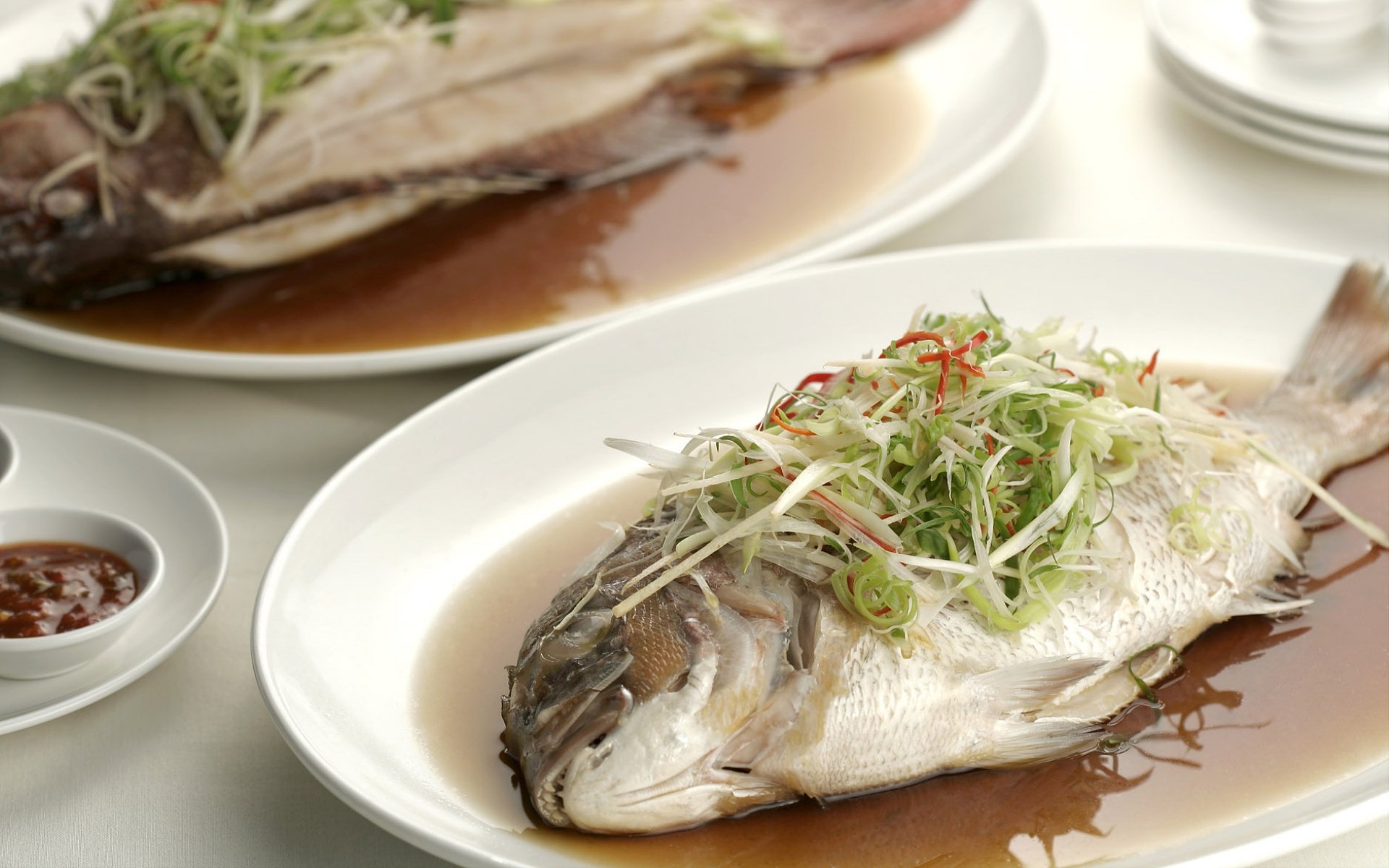 Chinese New Year Fish Dishes - HD Wallpaper 