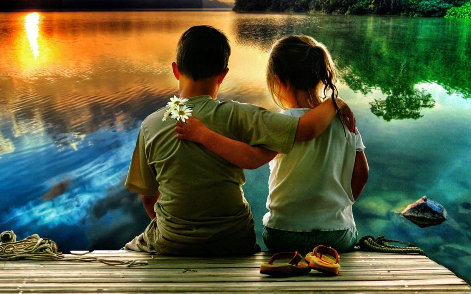 Best Friend Boy And Girl Young - HD Wallpaper 