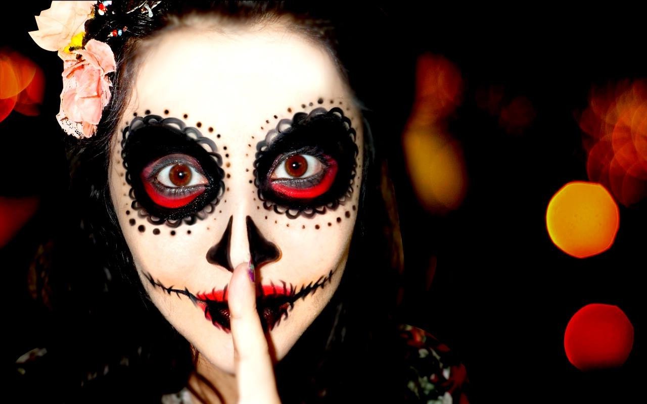 Sugar Skull Wallpaper Hd - HD Wallpaper 