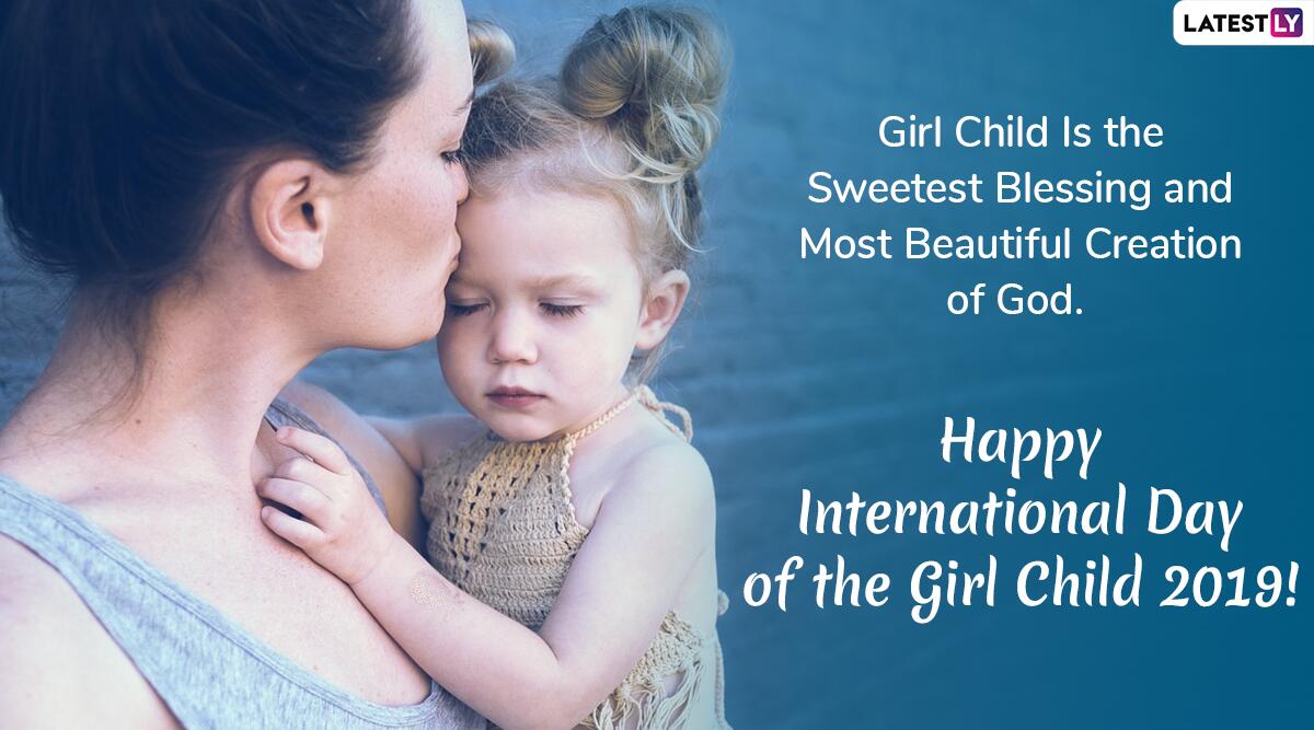 Happy International Day Of The Girl Child 2019 Greetings - International Day Of The Girl 2019 - HD Wallpaper 