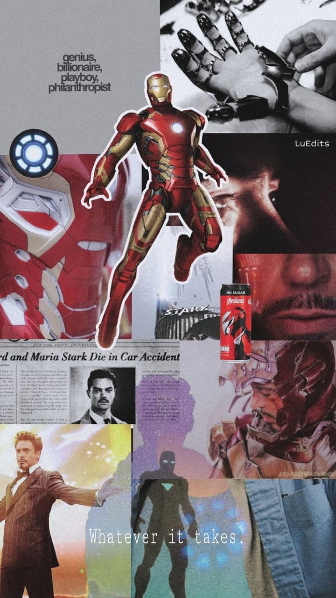 Iron Man Aesthetic - Iron Man - HD Wallpaper 