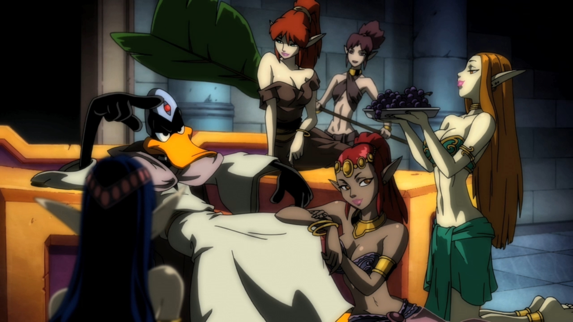 Redheads Elves Daffy Duck Wallpaper - Daffy Duck The Wizard - HD Wallpaper 