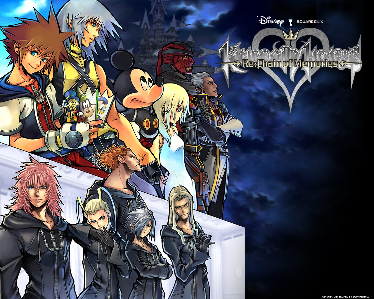Kingdom Hearts Re Chain Of Memories - HD Wallpaper 