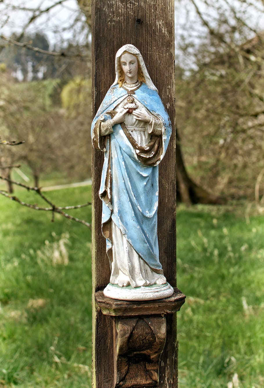 Mother Mary Statuette, Mother Of God, Madonna, Figure, - Maria Image Christianity - HD Wallpaper 