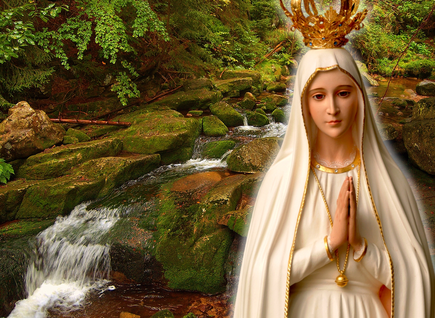 Nostra Signora Di Fatima - HD Wallpaper 