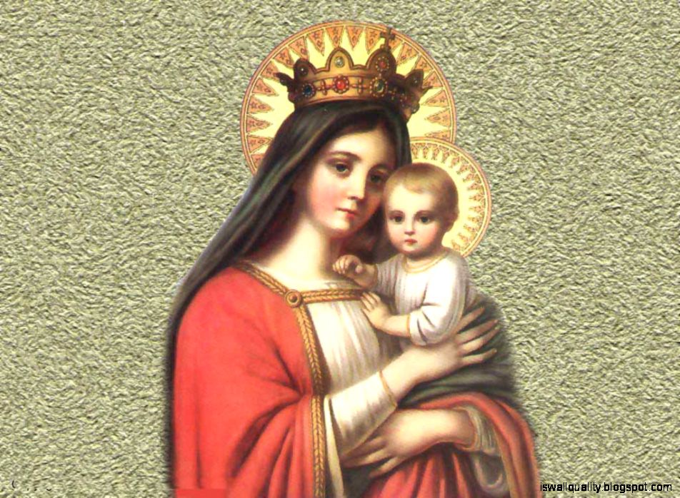 Mother Mary Wallpapers - Mary - HD Wallpaper 