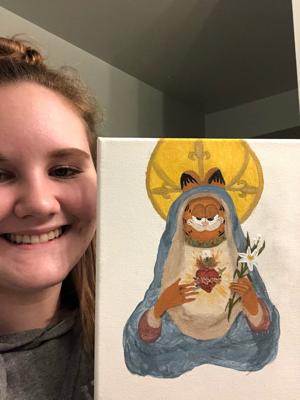 Image - Pink Virgin Mary Aesthetic - HD Wallpaper 