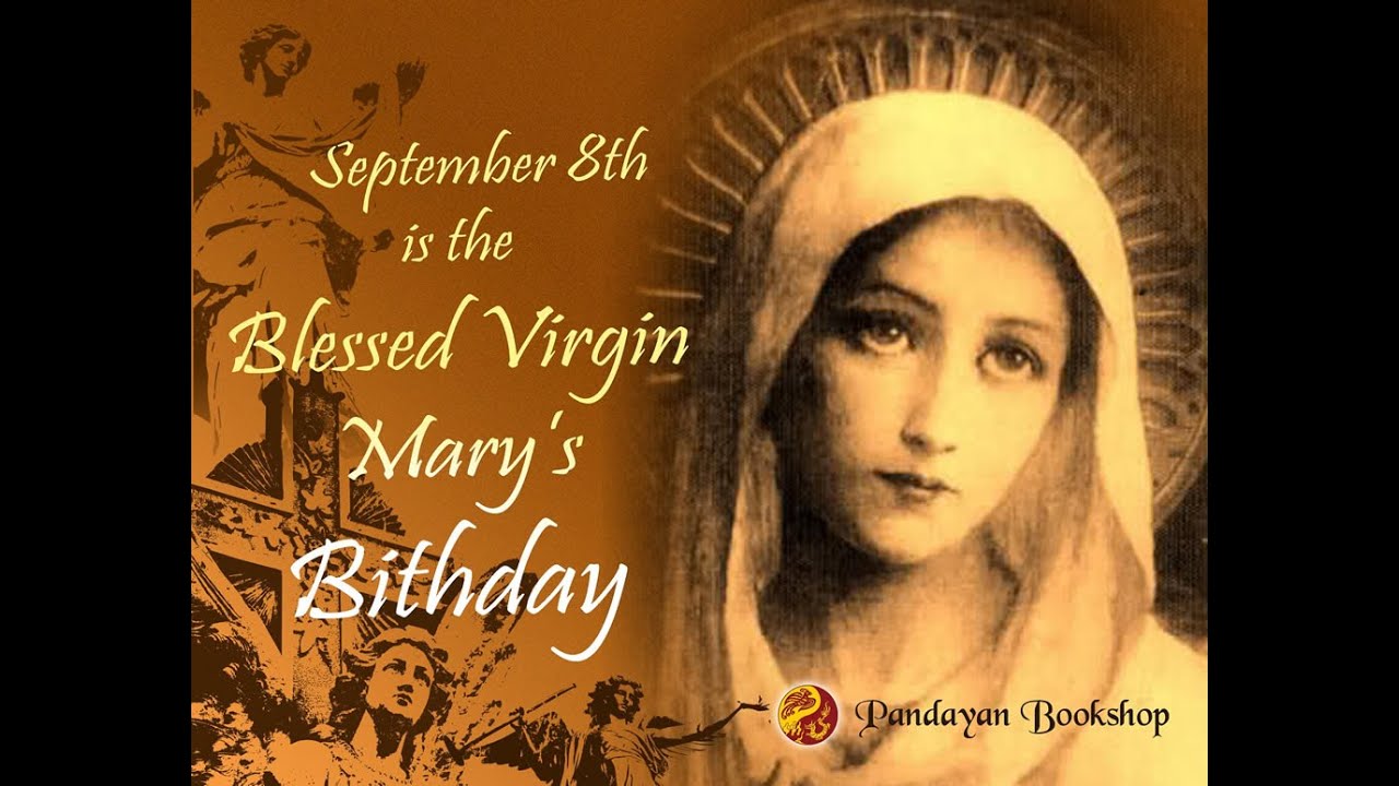 Image Result For Deva Matha Birthday - Birthday 8th September Mother Mary -  1280x720 Wallpaper 