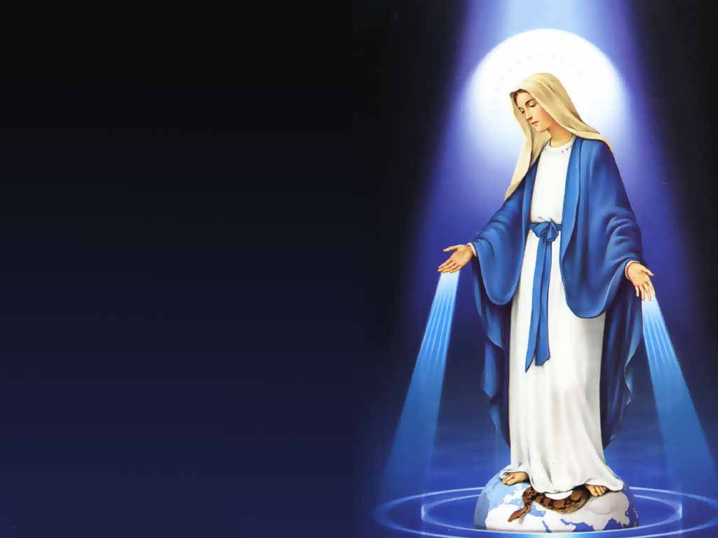 Virgin Mary Pics - Mother Mary Background - HD Wallpaper 