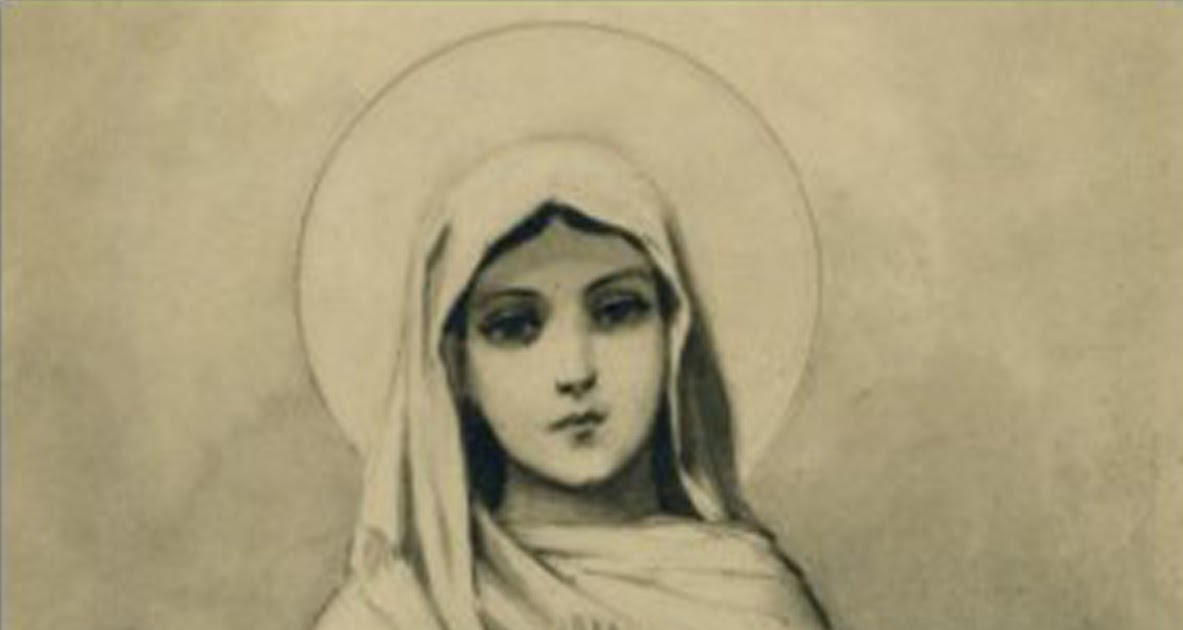 Virgin Mary Vintage - HD Wallpaper 