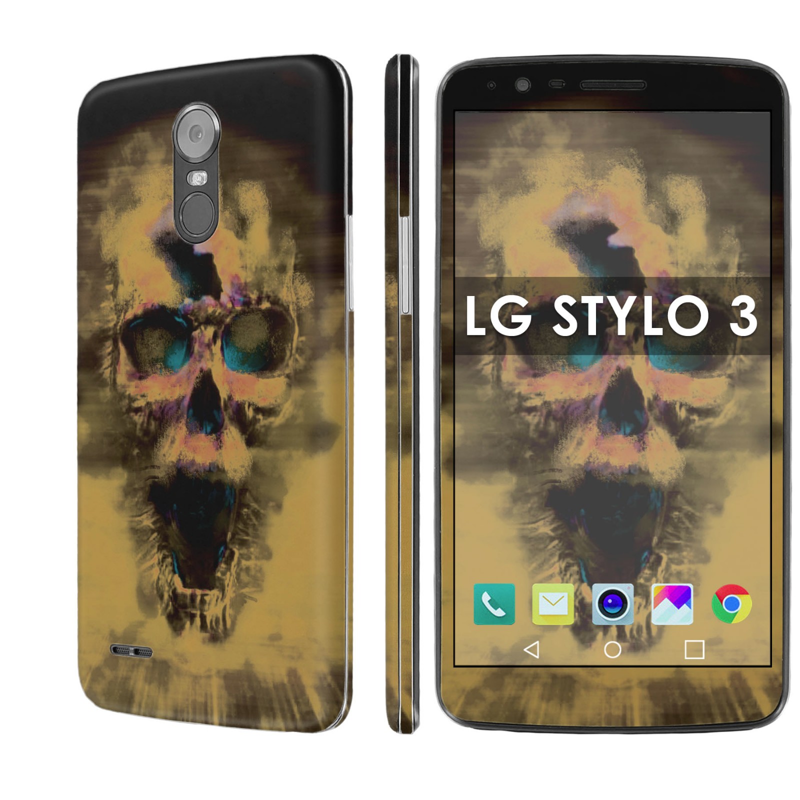 Gold Skull Wallpaper - Iphone - HD Wallpaper 
