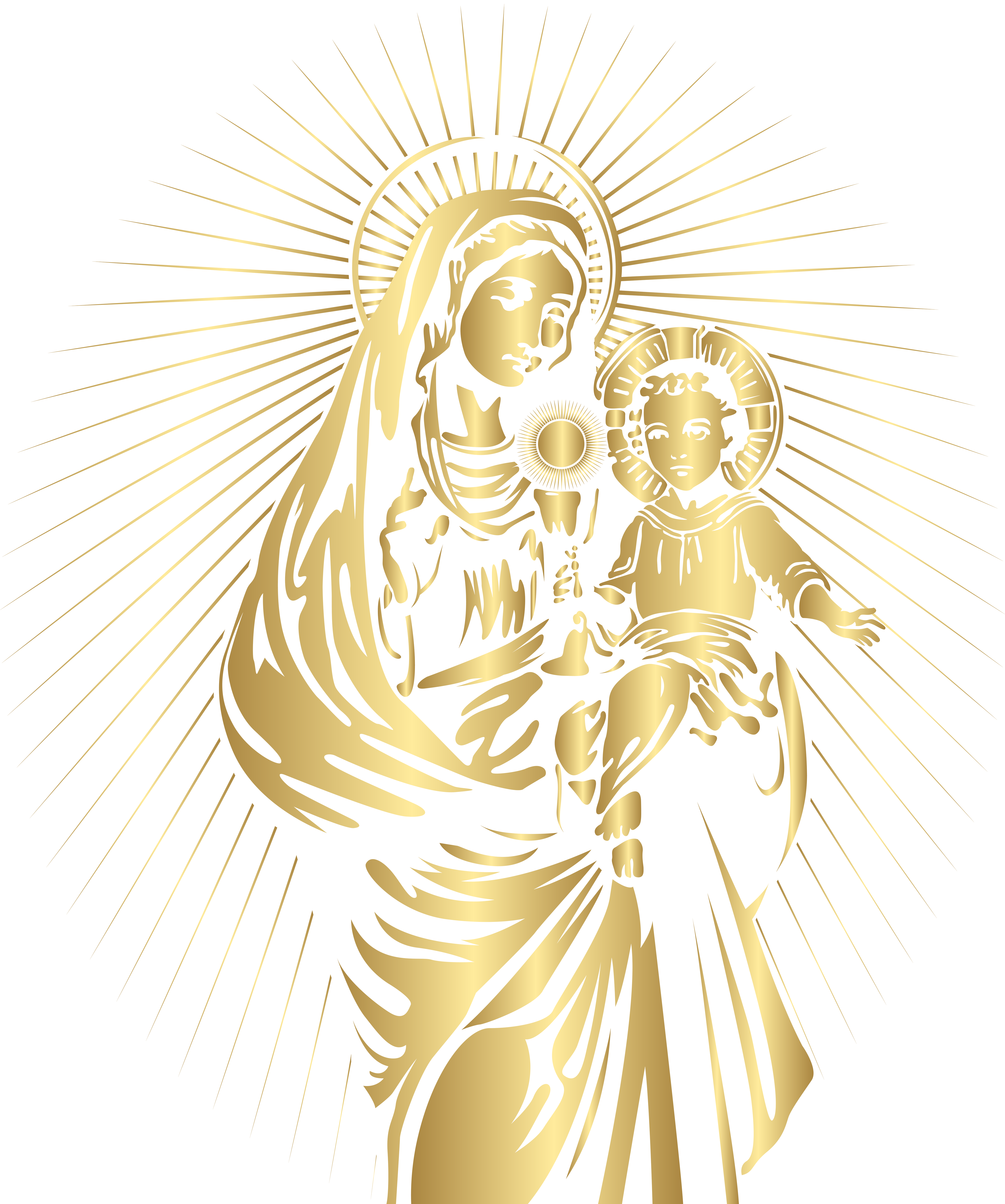 Mary And Baby Jesus Png - HD Wallpaper 