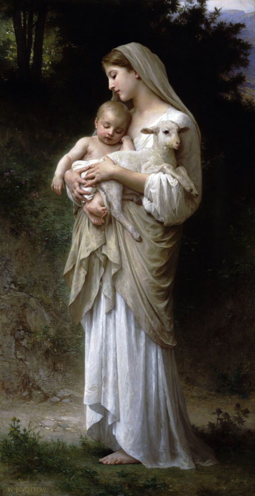 William Adolphe Bouguereau Innocence - HD Wallpaper 