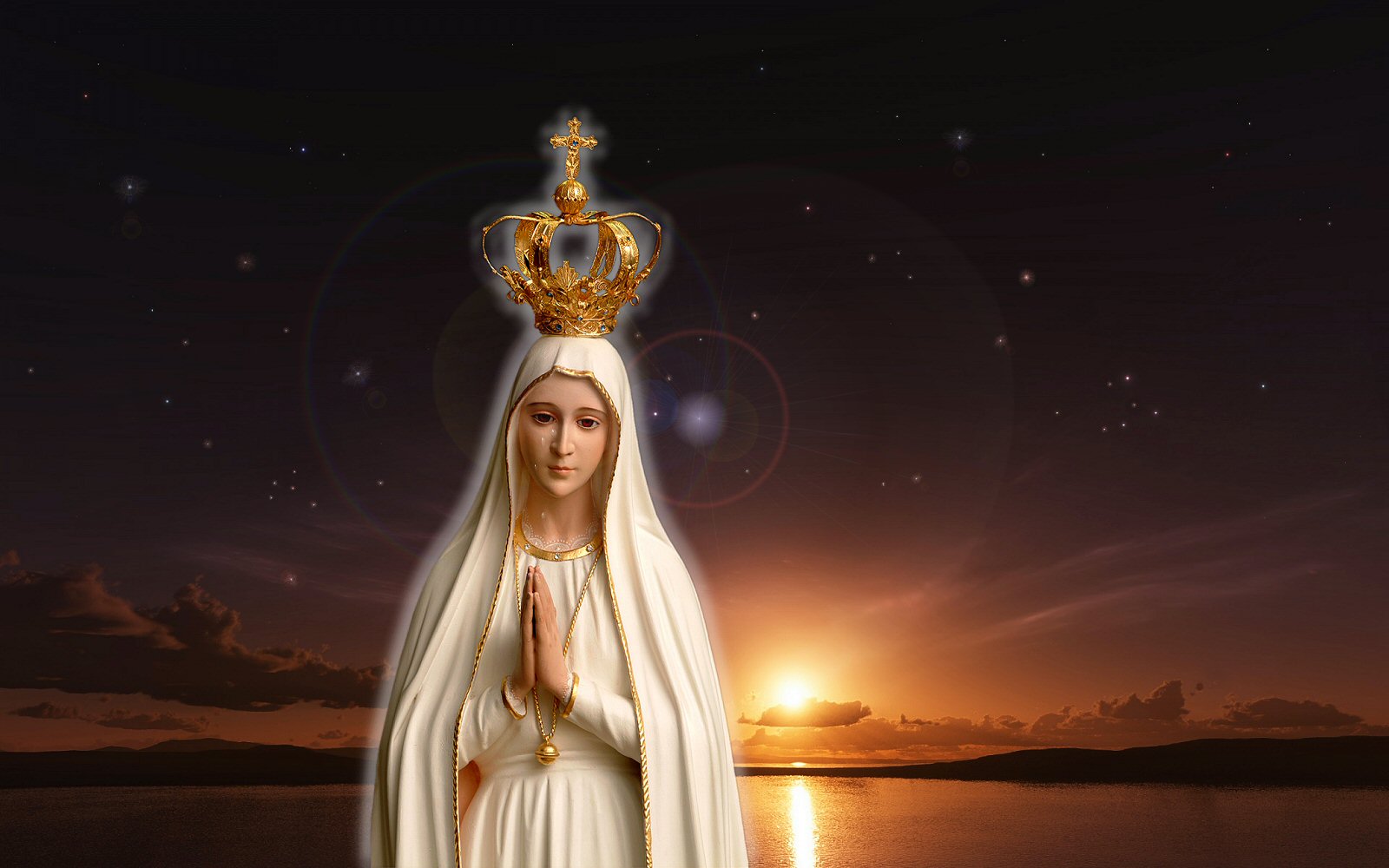 Our Lady Of Fatima Hd - HD Wallpaper 