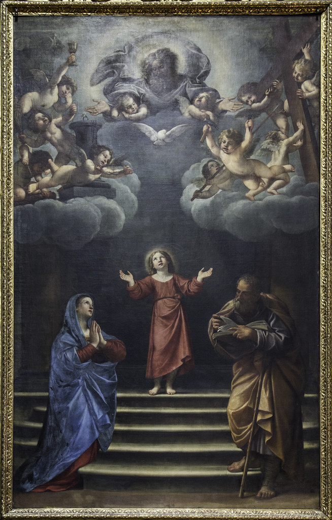 Trinità Celeste E La Trinità Terrena - HD Wallpaper 