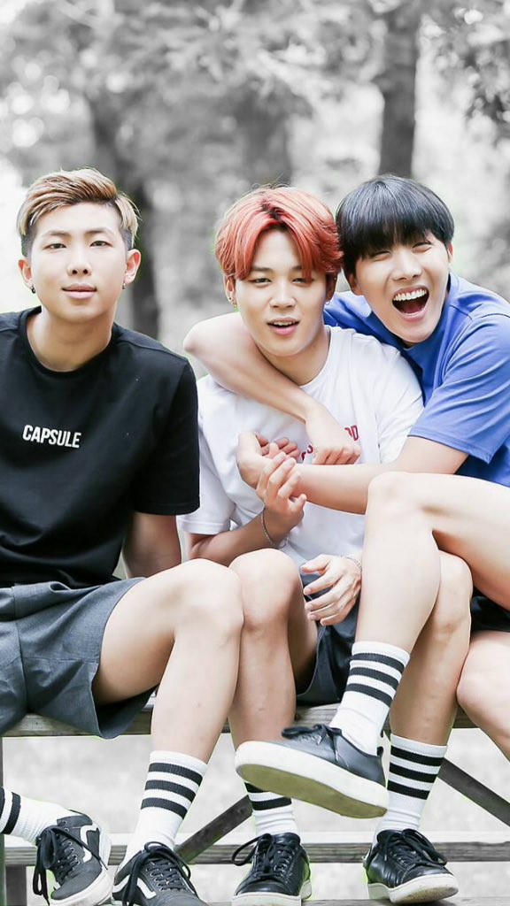 J Hope And Rap Monster - HD Wallpaper 