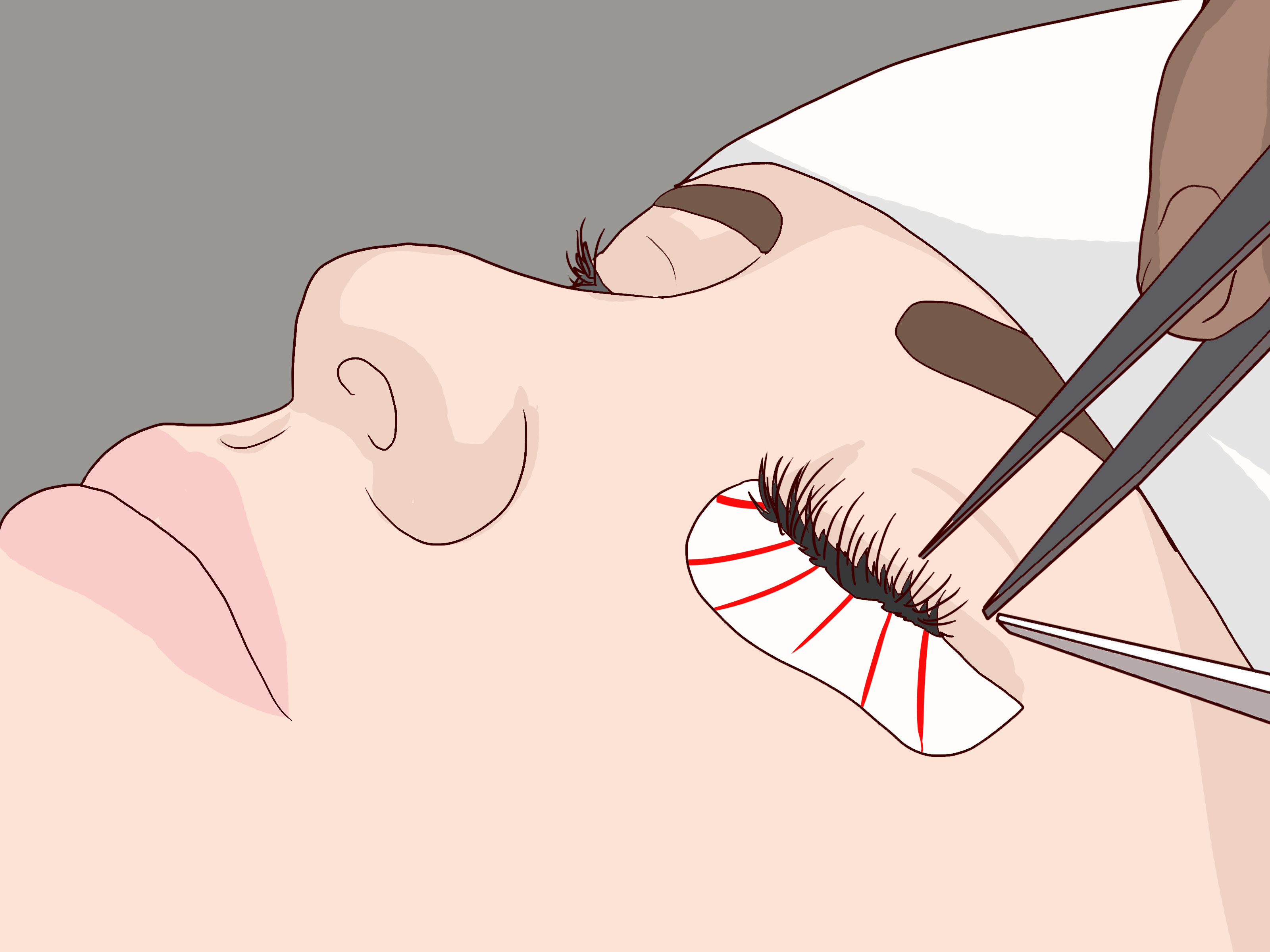 Image Titled Map Lash Extensions Step - Eyelash - HD Wallpaper 