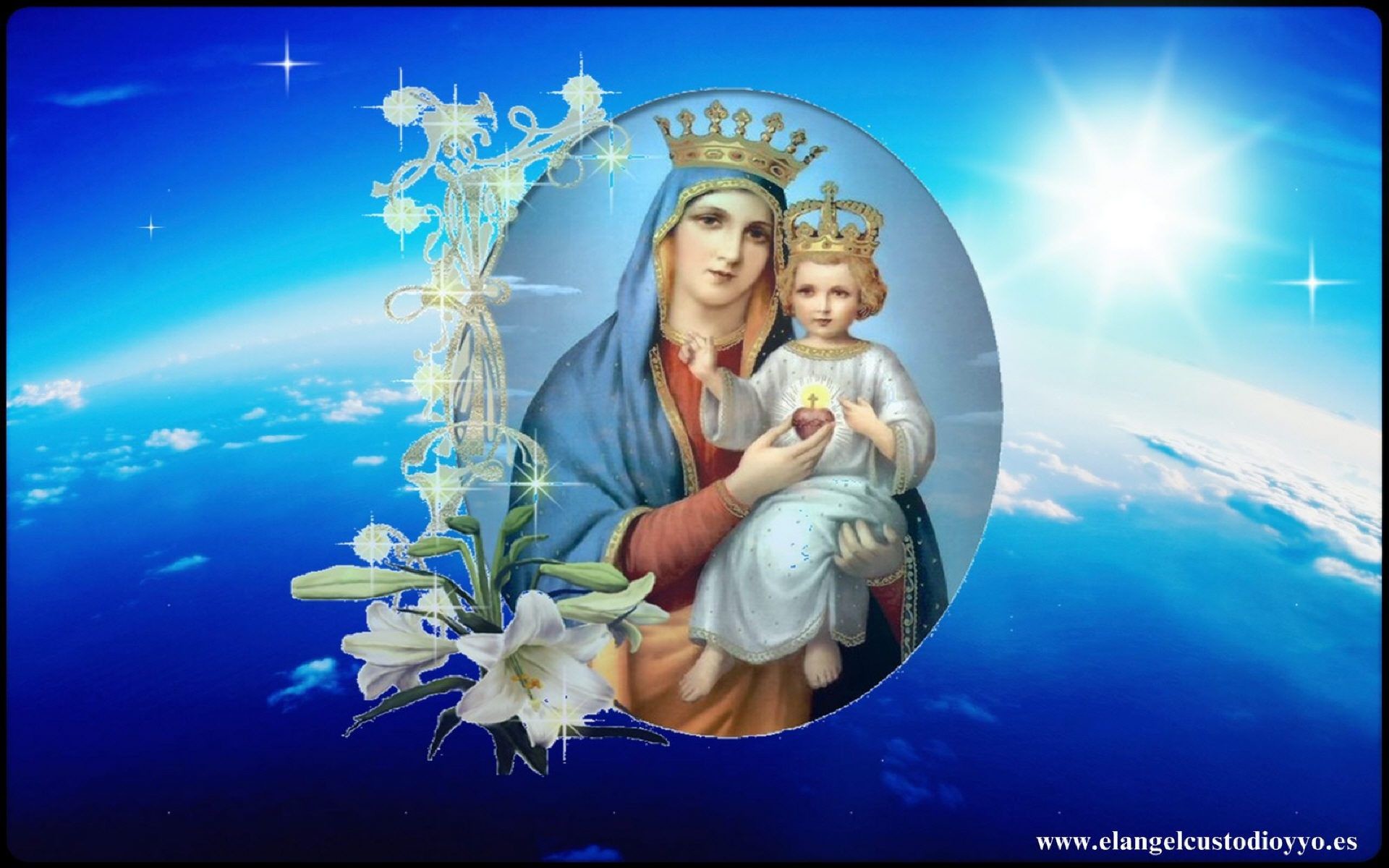 1920x1200, Mother Mary And Baby Jesus Wallpapers - Mother Mary And Jesus -  1920x1200 Wallpaper 