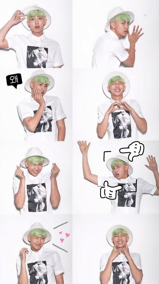 Lockscreen Rap Monster Bts - HD Wallpaper 