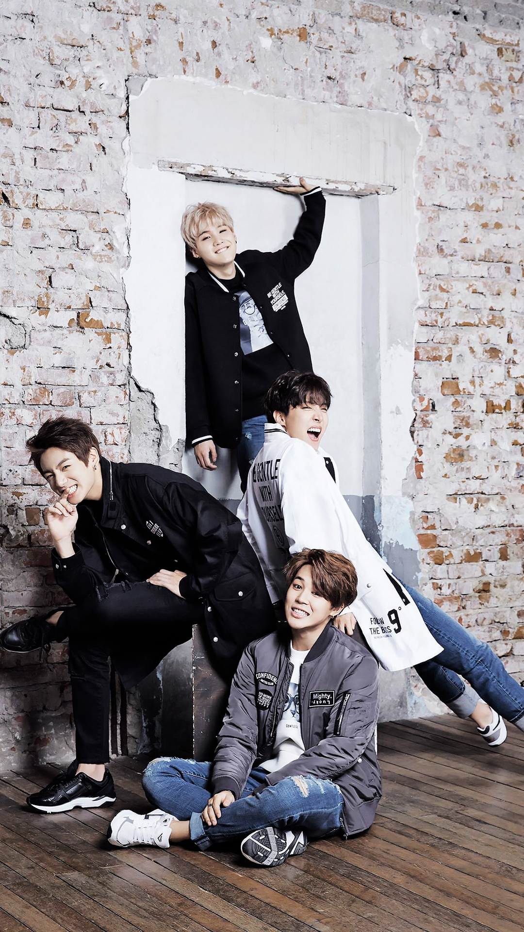 Wallpaper Kpop Male Bts Bangtan - Jungkook Jimin Suga Jhope - HD Wallpaper 