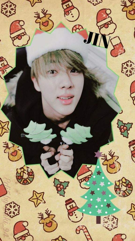 User Uploaded Image - Christmas Jin - HD Wallpaper 
