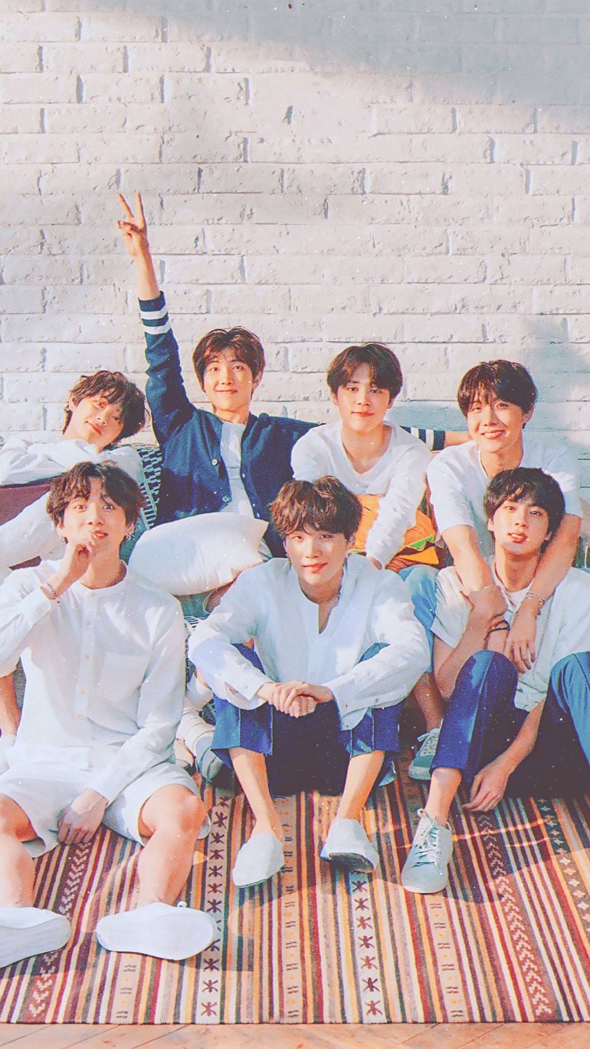 Bts Wallpaper 💤 On In 2019 - Bts Ot7 Wallpaper 2019 - HD Wallpaper 