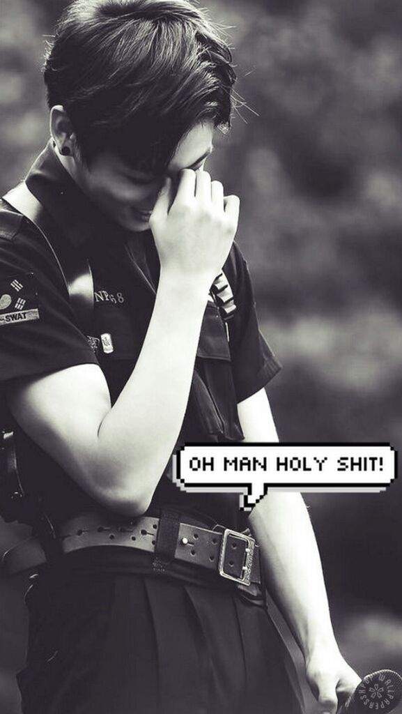 User Uploaded Image - Jung Kook Black And White - HD Wallpaper 