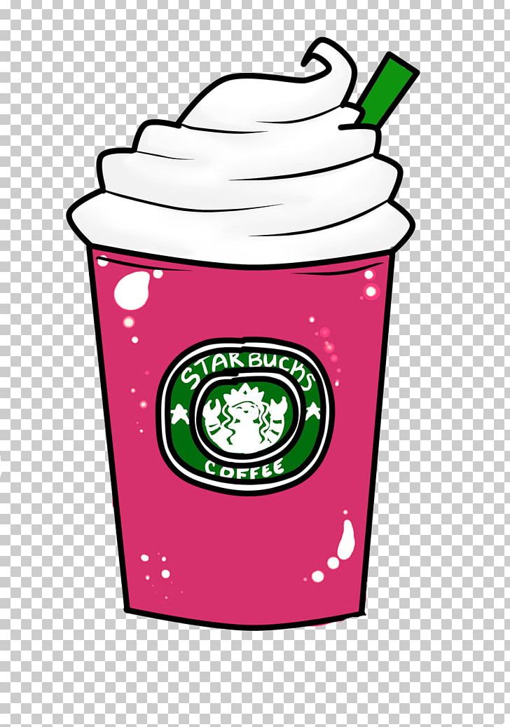 Starbucks Latte Coffee Png, Clipart, Area, Brands, - Coffee With Whipped Cream Drawing - HD Wallpaper 