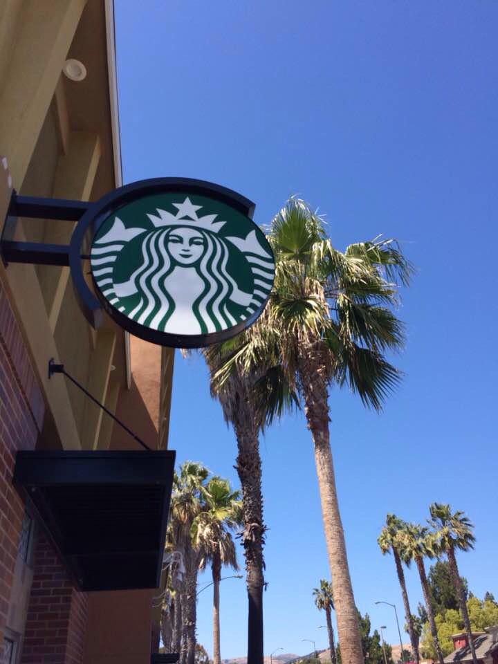 Palm Trees, Palmtree, Starbucks - Starbucks New Logo 2011 - HD Wallpaper 