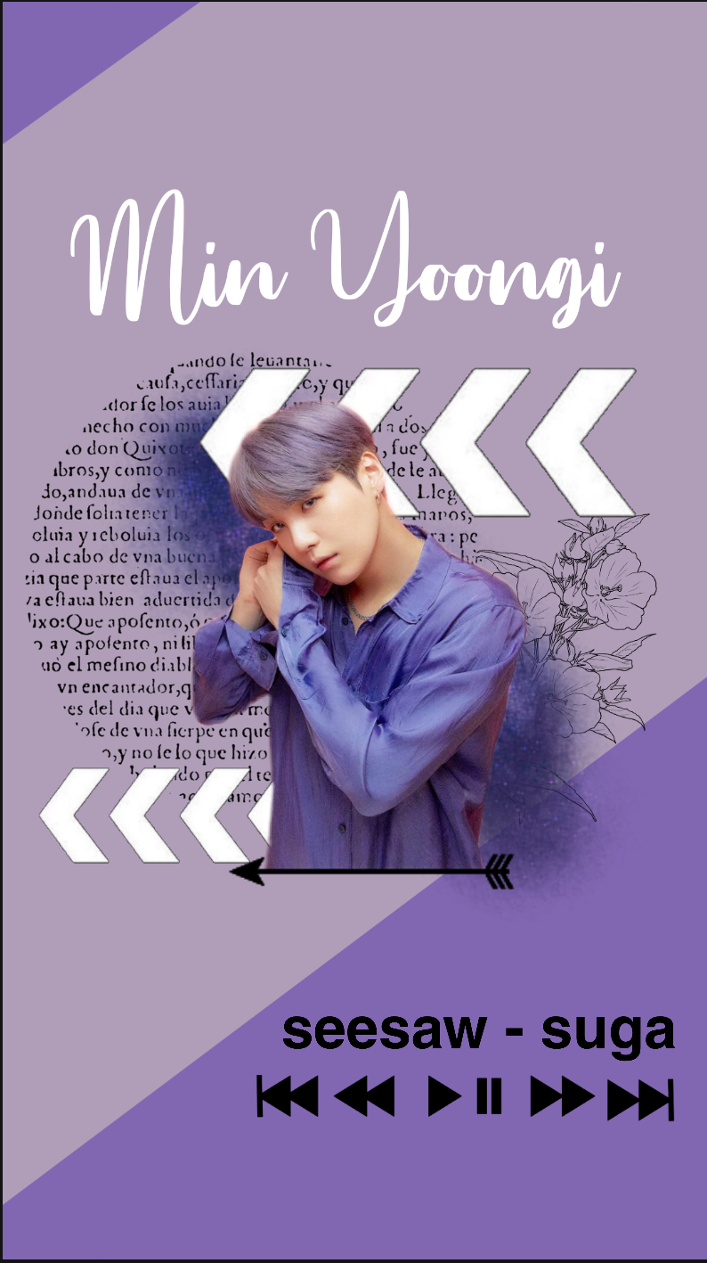 Yoongi Wallpaper For @mintsuga93 💜
and For @suga Swifee - Poster - HD Wallpaper 